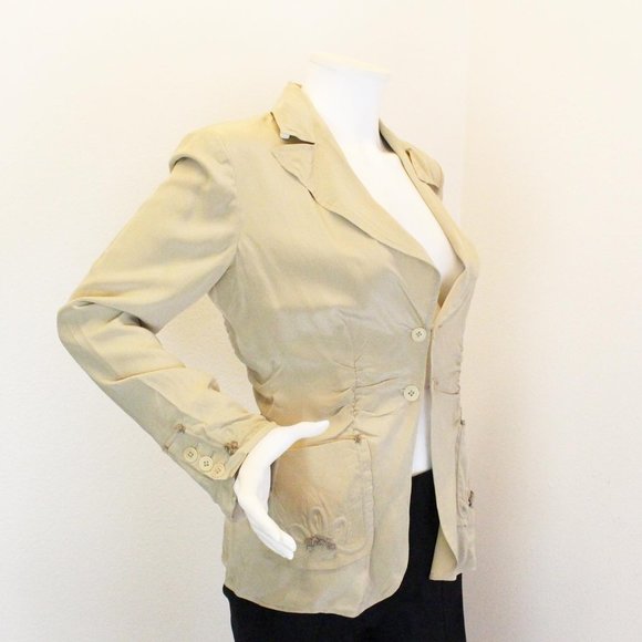 BOTTEGA VENETA #27527 Tan Top (US-Medium/EU 42) - Picture 1 of 4